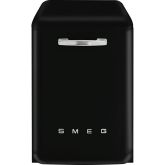 Smeg DFFABBL 60cm 50s style Freestanding Dishwasher Black