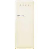 Smeg FAB28RCR6UK 60cm 50s Style Right Hand Hinge Fridge with Icebox Cream