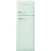 Smeg FAB30RPG5UK 60cm 50s Style Right Hand Hinge Freezer over Fridge Pastel