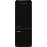 Smeg FAB38RBL6 70cm 50s Style Right Hand Hinge Fridge Freezer Black