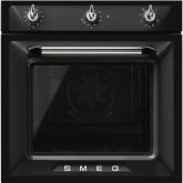 Smeg SF6905N1 60cm Victoria Single Oven in Black