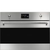 Smeg SO4302M1X Compact 45cm Classic Combi Microwave Stainless Steel