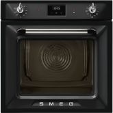 Smeg SOP6900TN 60cm Victoria Pyrolytic Single Oven Black