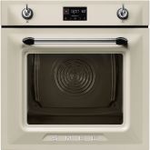Smeg SOP6902S2PP 60cm Victoria Pyrolytic Steam Single Oven Cream