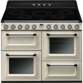 Smeg TR4110IP2 110cm Victoria Electric Range Cooker Cream
