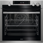 Aeg BSE577261M SteamCrisp Quarter Steam & Pyrolytic oven with EXPlore retractable rotary controls an
