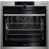 Aeg BSE978330M Connected SteamCrisp Quarter Steam & Pyrolytic oven with Command Wheel control, HD TF