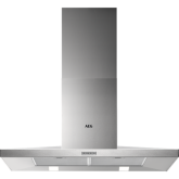 Aeg DKB4950M 
90cm Stainless Steel Chimney Hood, Mechanical Push Buttons, LED Lighting, 3 Speeds, Ch