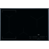 Aeg IKE84441FB 80cm Induction Hob, 4 Cooking Sections including 2 MaxiSense zones with bridging func