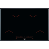 Aeg IPE84531FB 80cm MaxiSense Purehob. Unique pure black design . 4 MaxiSense induction zones
