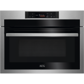 Aeg KME761080M 
CombiQuick Combination Microwave compact oven with EXCite touch controls, white LEDs