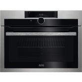 Aeg KME968000M Connected CombiQuick Combination Microwave compact oven with EXCite+ Command Wheel co