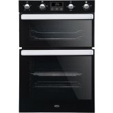 Belling BI902FPBlk Built In Electric Double Oven - Black - A Rated