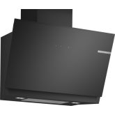 Bosch DWK81AN60B 80cm, Angled Glass Wall Hood, Smart Hood Automatic, Touch Control, LED Lights. Opti