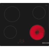 Bosch PKE61RAA8B 60cm, 4 zones, 9 power levels, Touch control, Frameless