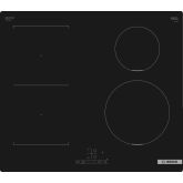 Bosch PWP611BB5B 60cm Induction Hob, Touch Control, 4 Zones, CombiZone, Frameless. Plug and Play wit