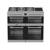 Leisure CS100F520X 100cm Cuisinemaster Dual Fuel Range Cooker