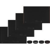 Neff T68YYY4C0 Flex Design, 80cm Flex Induction Hob, Twist Pad Flex, Favourite Button, 2x Extended F