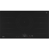 Neff T69FUV4L0 90cm Flex Induction Hob, Bevel front. 2xFlex + 32cm triple zone, Anthracite Grey Twis