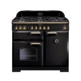 Rangemaster CDL100DFFBL/B 115540 CLASSIC DL 100 DF BLACK BRASS