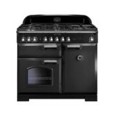 Rangemaster CDL100DFFCB/C 128580 CLASSIC DL 100 DF CHARCOAL BLACK GB/IE