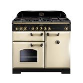 Rangemaster CDL100DFFCR/B 115550 CLASSIC DL 100 DF CREAM BRASS