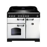 Rangemaster CDL100EIWH/C 114030 CLASSIC DL 100 IND. WHITE CHROME