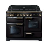 Rangemaster CDL110ECBL/B 81340 CLASSIC DL 110 CER. BLACK BRASS