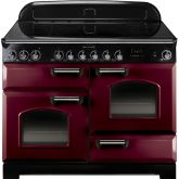 Rangemaster CDL110ECCY/C 84440 CLASSIC DL 110 CER. CRANBERRY CHROME