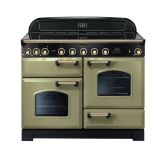 Rangemaster CDL110ECOG/B 114590 CLASSIC DL 110 CER. OLIVE GREEN BRASS
