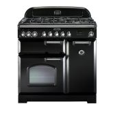 Rangemaster CDL90DFFBL/C 80930 CLASSIC DL 90 DF BLACK CHROME