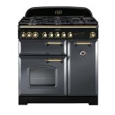 Rangemaster CDL90DFFSL/B 124150 CLASSIC DL 90 DF SLATE BRASS