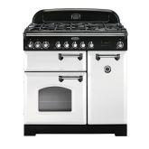 Rangemaster CDL90DFFWH/C 113550 CLASSIC DL 90 DF WHITE CHROME