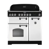 Rangemaster CDL90EIWH/C 113730 CLASSIC DL 90 IND. WHITE CHROME