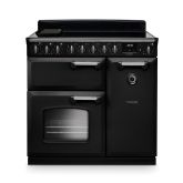Rangemaster CLDL90EIPCBL/CM1 14588 NEW CLASSIC DLX 90 EI CHRCL BLK CM GB/IE