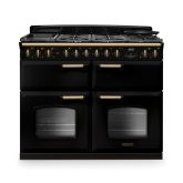 Rangemaster CLDLB110DFPGBL/AB1 18363 NEW CLASSIC DLX BC 110 DF GLSS BLK AB GB/IE