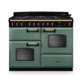 Rangemaster CLDLO110DFPMGR/AB1 18326 NEW CLASSIC DLX OC 110 DF MNRL GRN AB GB/IE