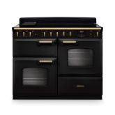 Rangemaster CLDLO110EIPCBL/AB1 18344 NEW CLASSIC DLX OC 110 EI CHRCL BLK AB GB/IE