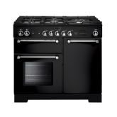 Rangemaster KCH100DFFBL/C 98790 KITCHENER 100 DF BLACK CHROME