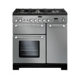Rangemaster KCH90NGFSS/C 116770 KITCHENER 90 NG ST/STEEL CHROME