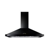 Rangemaster LEIHDC110BB/ 89310 RANGEMASTER 110CM HOOD BLACK BRASS NO RAIL