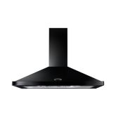 Rangemaster LEIHDC110BC/ 89330 RANGEMASTER 110CM HOOD BLACK CHROME NO RAIL