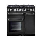 Rangemaster NEX90DFFCB/C 125650 NEXUS 90 DF CHARCOAL BLACK CHROME