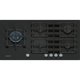 Siemens EP9A6MI40 90 cm, 5 burners, 4.0kW Wok burner, Optimised stepFlame, 5 Dishwasher suitable cas