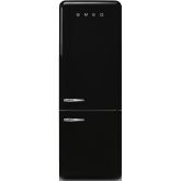 Smeg FAB38RBL5 70cm 50s Style Right Hand Hinge Fridge Freezer Black