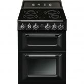 Smeg TR62IBL 60cm Victoria Electric Cooker Black