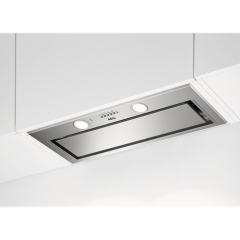Aeg DGE5861HM 
80cm Stainless Steel Canopy Hood, H2H, LED Lighting, 4 Speeds, Charcoal filter includ