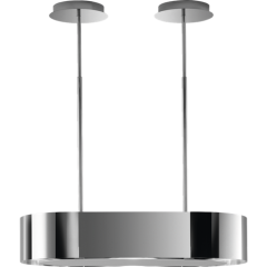 Aeg DLE0970M 
90cm Chrome designer island hood, Unbranded AEG flat design , LED Spot lighting, Elect