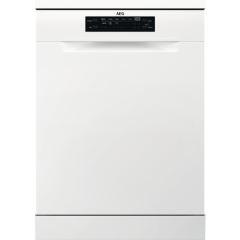 Aeg FFB53617ZW 
Freestanding 60cm Dishwasher, 6000 Series, SatelliteClean, 13 Place Settings, D, 44d