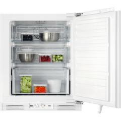 Aeg OAB7N82EF Built-under No Frost Freezer, E Energy, Door on Door Fixing, 82cm height.
Appliance di